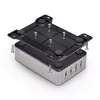 StarTech.com 4-pordiline mitme seadme USB-C laadija, 240 W kokku, üksik port 140 W EPR, PD 3.1, kruvilukustuvad pordid, nõupidamisruumid, kronstein pinnale paigaldamiseks kaasas