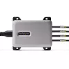 StarTech.com 4-pordiline mitme seadme USB-C laadija, 240 W kokku, üksik port 140 W EPR, PD 3.1, kruvilukustuvad pordid, nõupidamisruumid, kronstein pinnale paigaldamiseks kaasas