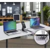 StarTech.com 4-pordiline mitme seadme USB-C laadija, 240 W kokku, üksik port 140 W EPR, PD 3.1, kruvilukustuvad pordid, nõupidamisruumid, kronstein pinnale paigaldamiseks kaasas