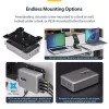StarTech.com 4-pordiline mitme seadme USB-C laadija, 240 W kokku, üksik port 140 W EPR, PD 3.1, kruvilukustuvad pordid, nõupidamisruumid, kronstein pinnale paigaldamiseks kaasas