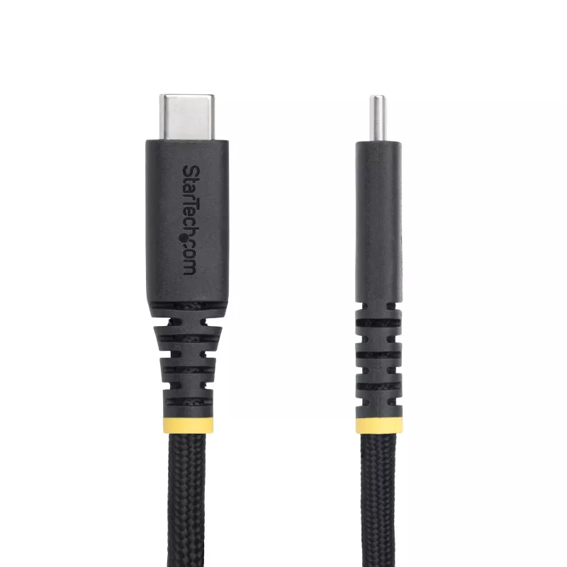 StarTech.com 10ft (3m) USB-C laadimiskaabel, vastupidav ja ülielastne, 240W (5A) PD EPR, USB 2.0 sülearvuti laadimiskaabel, USB-IF sertifitseeritud, töökindel USB-C laadimisjuhe