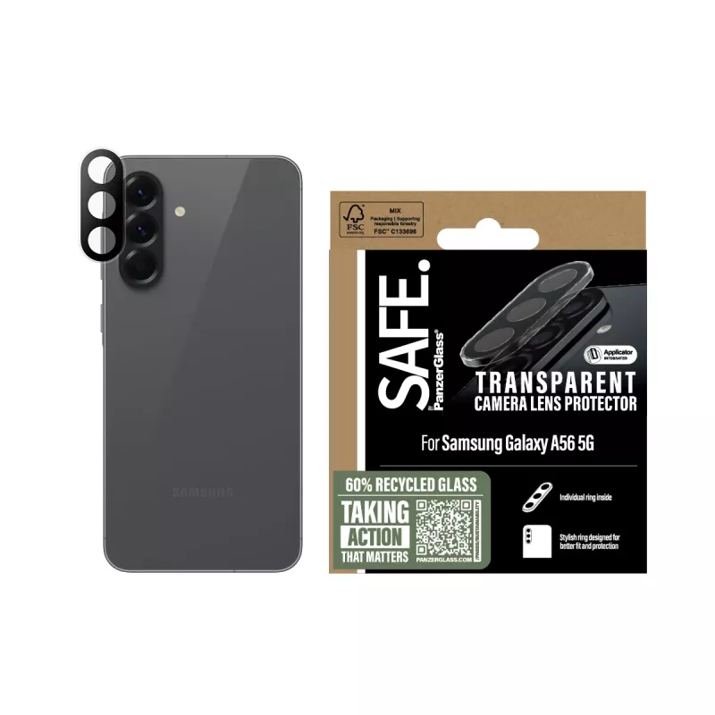 Kaamera objektiivi kaitse PanzerGlass Samsung Galaxy A56 5G läbipaistev kriimustus- ja löögikindel