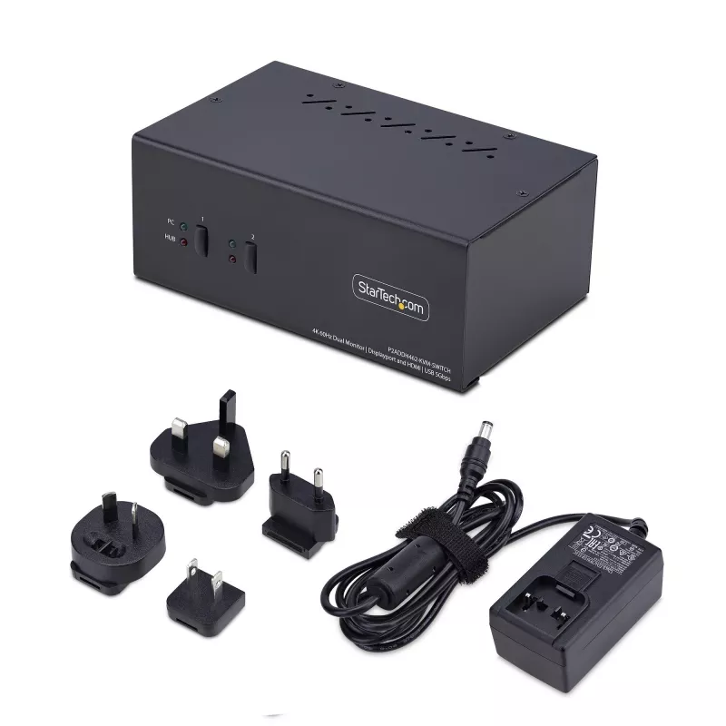 StarTech.com P2ADDH462-KVM-SWITCH KVM-lüliti must