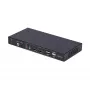 StarTech.com 2-pordiline kahe monitoriga DisplayPort KVM-lüliti kahe vaate videomaatriksiga, 4K 60Hz, 4x USB-jaoturipordid, kiirklahviga ümberlülitus, DP 1.2 maatriks-KVM, TAA-le vastav