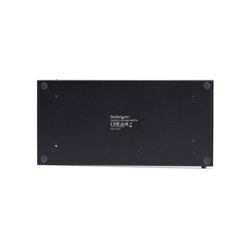 StarTech.com 2-pordiline kahe monitoriga DisplayPort KVM-lüliti kahe vaate videomaatriksiga, 4K 60Hz, 4x USB-jaoturipordid, kiirklahviga ümberlülitus, DP 1.2 maatriks-KVM, TAA-le vastav