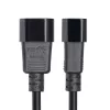 StarTech.com 4,5m (15ft) pikendusjuhe, C14-C13 PDU toitejuhe, 15A 250V, 14AWG, vahelduvvoolu toitekaabel PDU/toiteploki jaoks, KEMA-KEUR sertifitseeritud