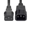 StarTech.com 4,5m (15ft) pikendusjuhe, C14-C13 PDU toitejuhe, 15A 250V, 14AWG, vahelduvvoolu toitekaabel PDU/toiteploki jaoks, KEMA-KEUR sertifitseeritud
