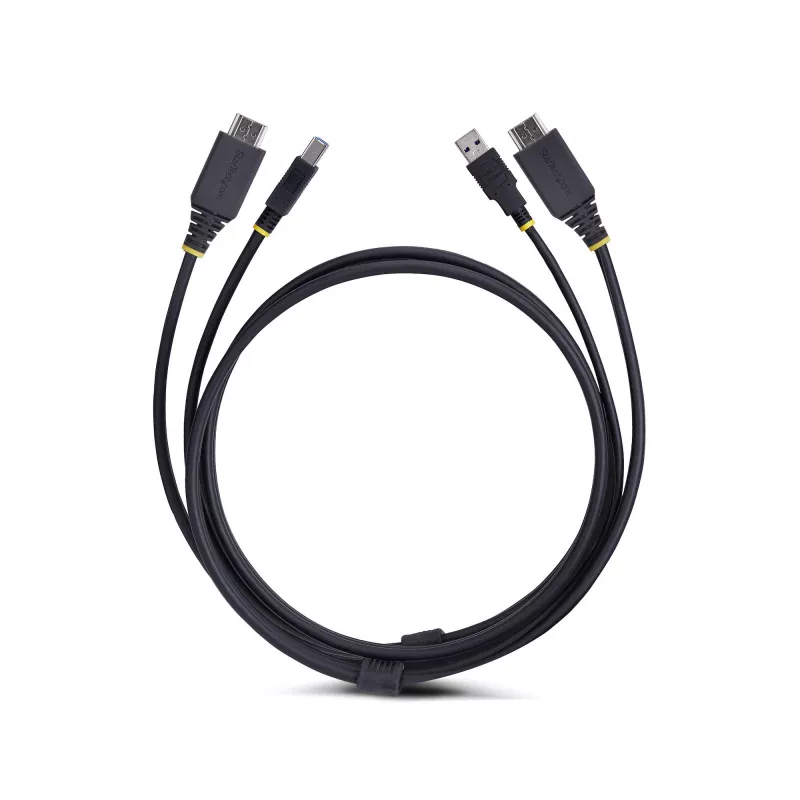 StarTech.com 10ft (3m) HDMI ja USB 5Gbps KVM kaabel, 4K 60Hz, HDMI 2.0 ja USB kombinatsioonkaabel KVM lülititele