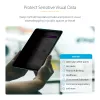StarTech.com 4-suunaline privaatsuskile 12,9-tollisele iPad Pro-le, 3. põlvkond ja uuemad, portree-/maastikuvaateks, puutetundlik, +/- 30° vaatenurk, blokeerib kuni 51% sinist valgust, matt