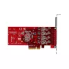 StarTech.com 4-pordiline USB USB-C PCIe-kaart, USB 3.2 10 Gbps, USB-C PCI Express-laienduskaart, 4 sõltumatut USB-kontrollerit, Windows/Linux/macOS, TAA-ühilduv