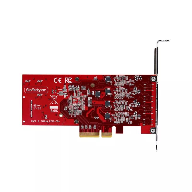 StarTech.com 4-pordiline USB USB-C PCIe-kaart, USB 3.2 10 Gbps, USB-C PCI Express-laienduskaart, 4 sõltumatut USB-kontrollerit, Windows/Linux/macOS, TAA-ühilduv
