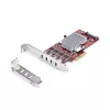 StarTech.com 4-pordiline USB USB-C PCIe-kaart, USB 3.2 10 Gbps, USB-C PCI Express-laienduskaart, 4 sõltumatut USB-kontrollerit, Windows/Linux/macOS, TAA-ühilduv