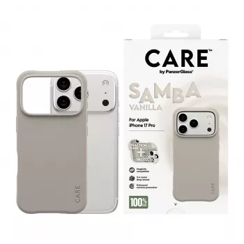 Cover PanzerGlass CARE by moodne ümbris Samba Vanilla MagSafe iPhone 17 Pro