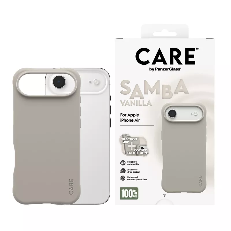 Cover PanzerGlass CARE by moodne ümbris Samba Vanilla MagSafe iPhone 17 Air