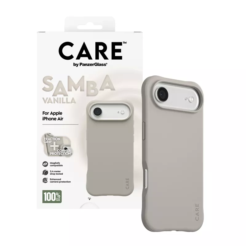 Cover PanzerGlass CARE by moodne ümbris Samba Vanilla MagSafe iPhone 17 Air