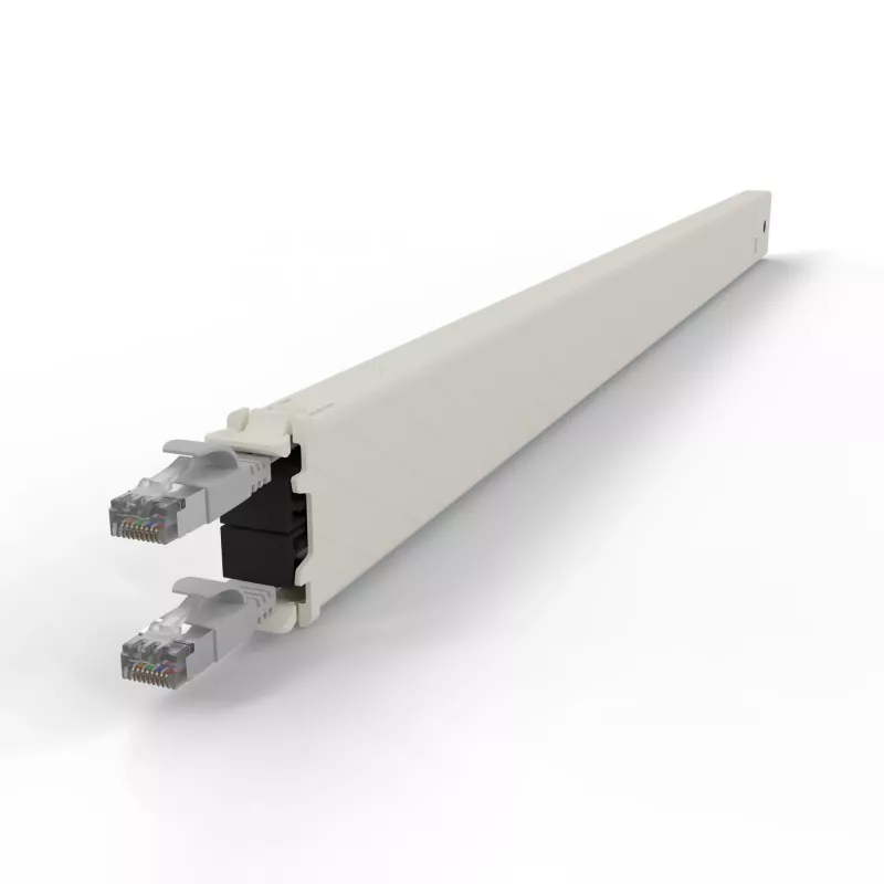 Võrgukaabel PATCHBOX CONE30STPSL RJ-45 Cat6a 1,8 m hall