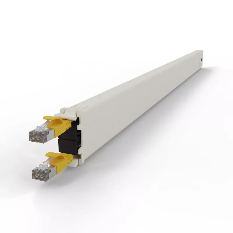 Võrgukaabel PATCHBOX CONE30STPYL RJ-45 Cat6a 1,8m Kollane