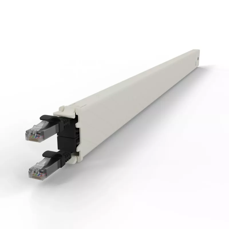 Võrgukaabel PATCHBOX CONE30UTPBK RJ-45 Cat6a 1.8m Must