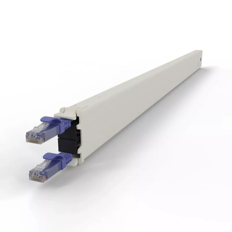 Võrgukaabel PATCHBOX CONE30UTPVI RJ-45 Cat6a 1,8 m Violetne