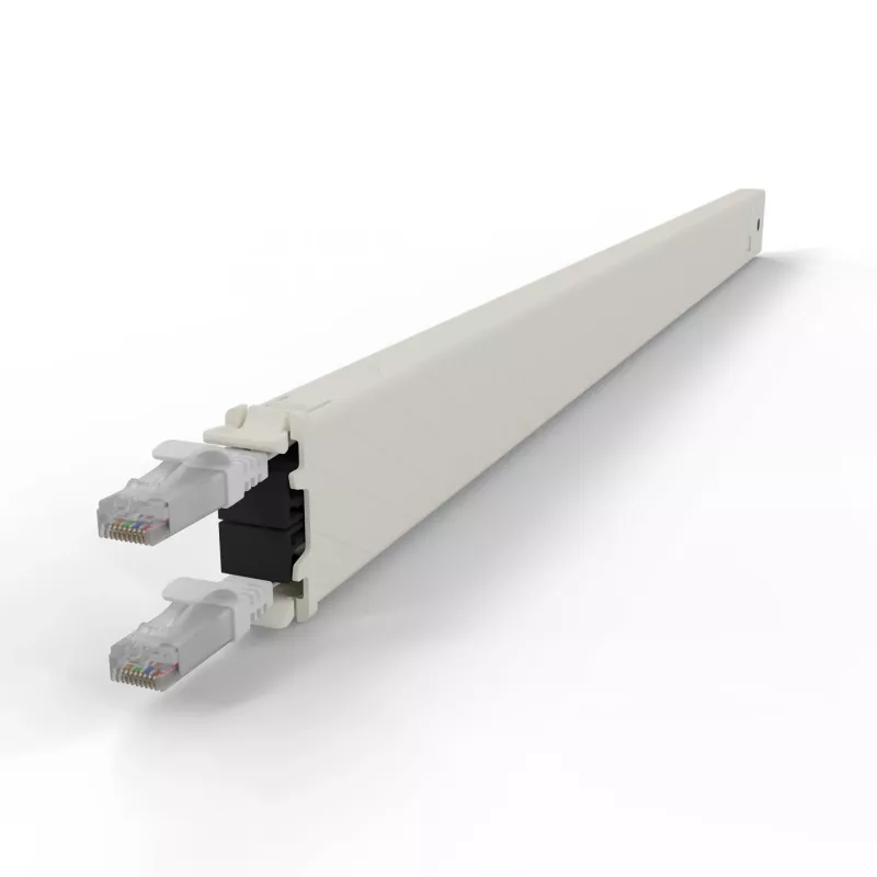 Võrgukaabel PATCHBOX CONE30UTPWH RJ-45 Cat6a 1.8m Valge