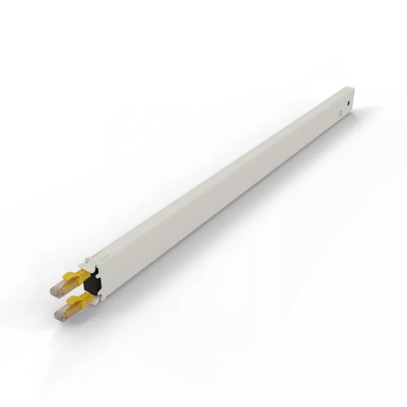 Võrgukaabel PATCHBOX CONE30UTPYL RJ-45 Cat6a 1,8 m Kollane