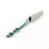 Võrgukaabel PATCHBOX CONE46STPGR RJ-45 Cat6a 2,5 m Roheline