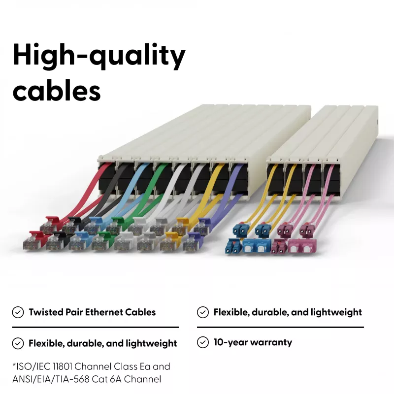 Võrgukaabel PATCHBOX CONE46STPVI 2,5 m Cat6a U/FTP Violetne