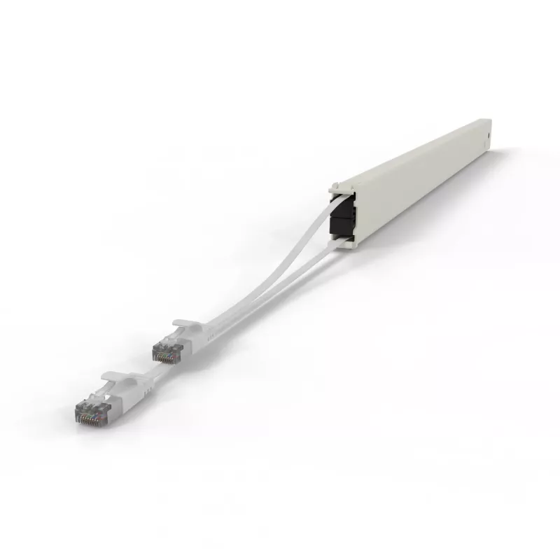 Võrgukaabel PATCHBOX CONE46STPWH 2,5 m Cat6a U/FTP Valge