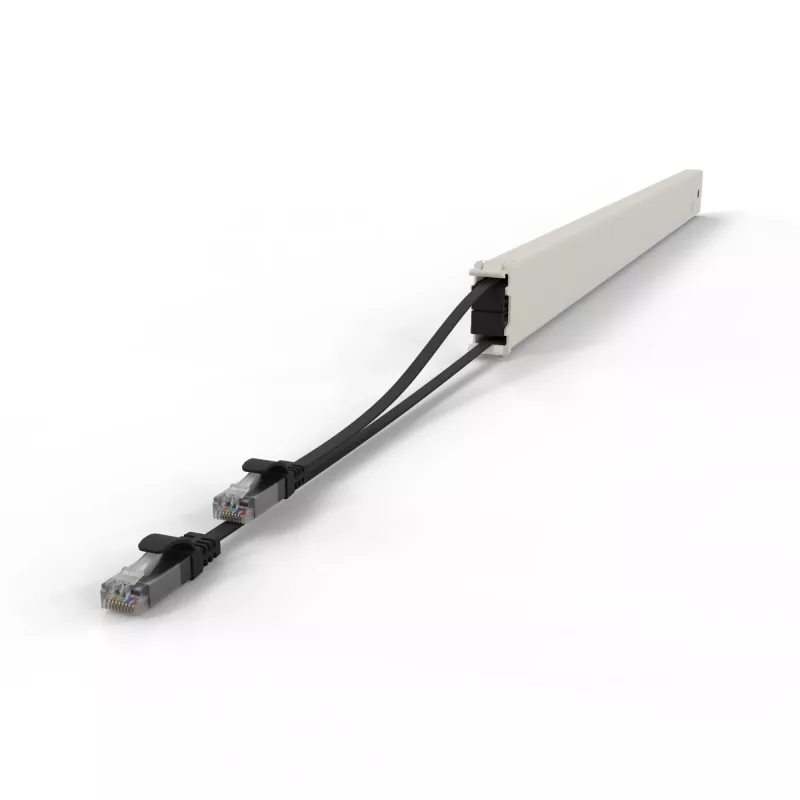 PATCHBOX CONE46UTPBK võrgukaabel must 2,5 m Cat6a U/UTP