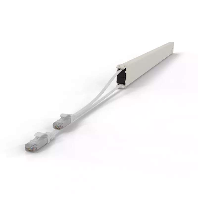 Võrgukaabel PATCHBOX CONE46UTPWH RJ-45 Cat6a 2,5 m valge