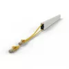 Võrgukaabel PATCHBOX CONE46UTPYL RJ-45 Cat6a 2,5 m Kollane