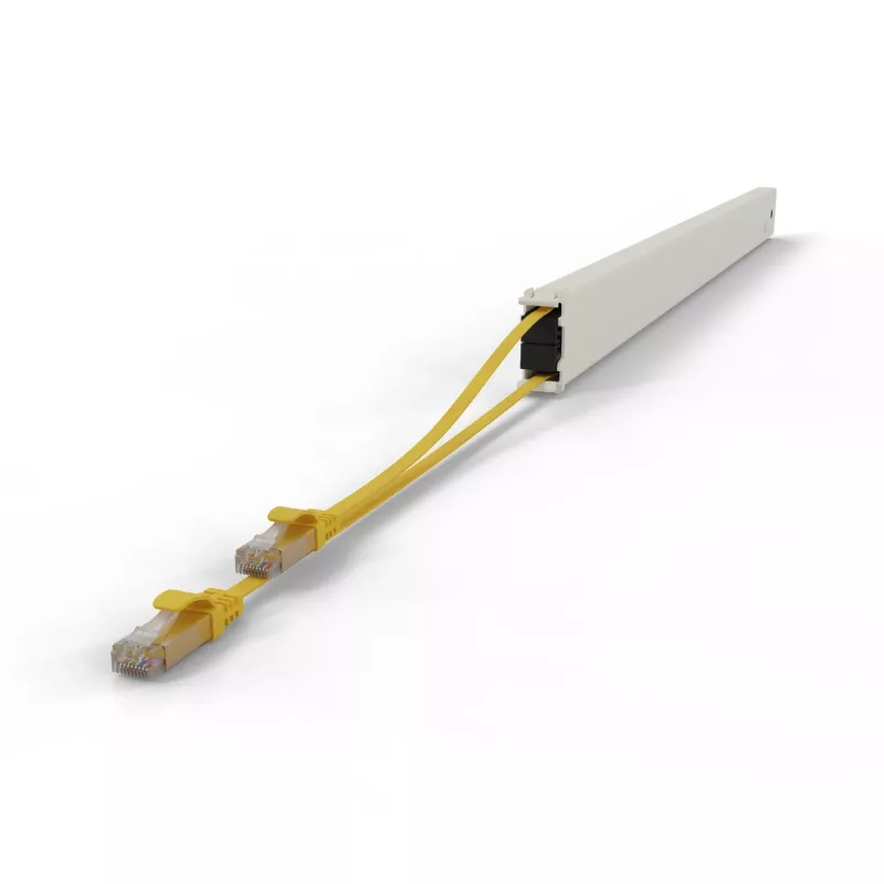 Võrgukaabel PATCHBOX CONE46UTPYL RJ-45 Cat6a 2,5 m Kollane