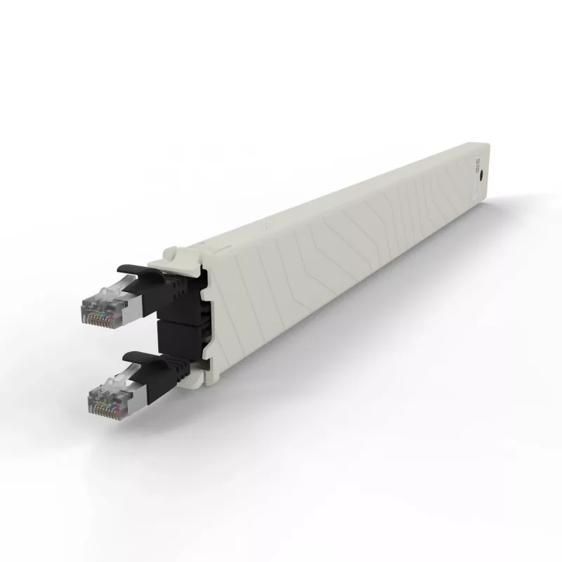 Võrgukaabel PATCHBOX CONEX8STPBK RJ-45 Cat6a 0,8 m Must
