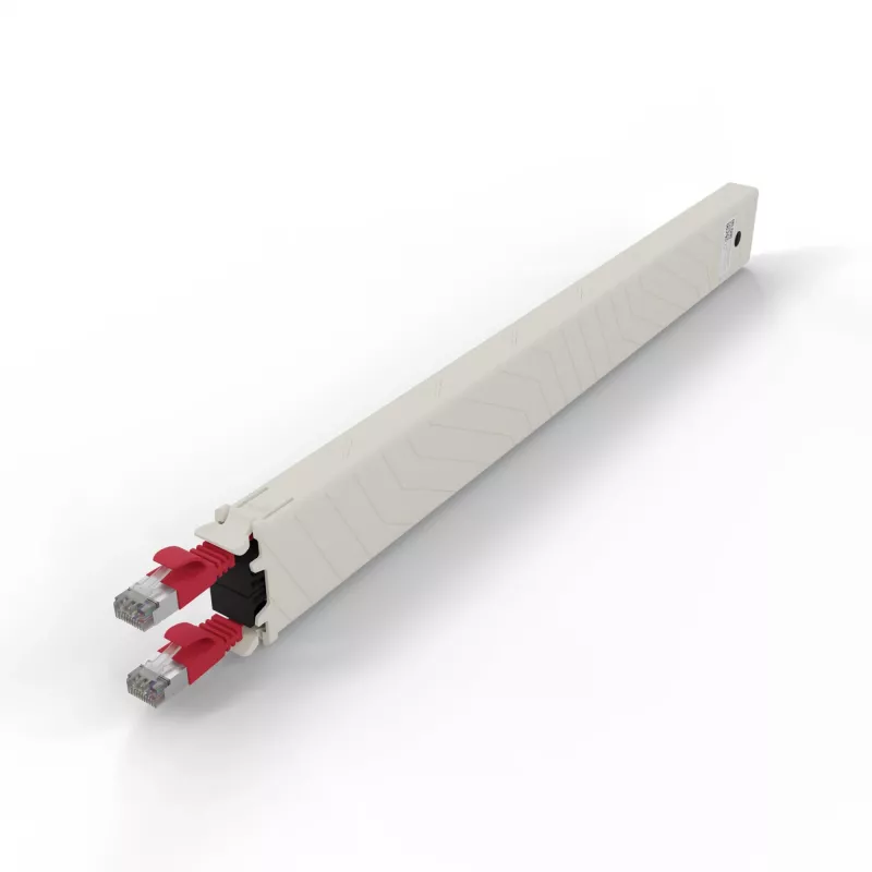 Võrgukaabel PATCHBOX CONEX8STPRD RJ-45 Cat6a 0,8 m punane