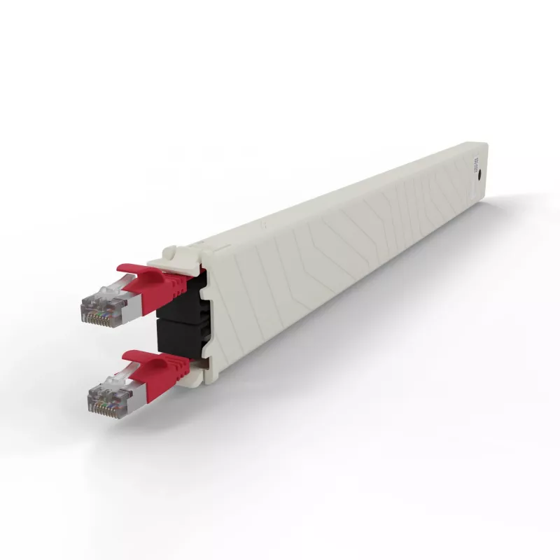 Võrgukaabel PATCHBOX CONEX8STPRD RJ-45 Cat6a 0,8 m punane