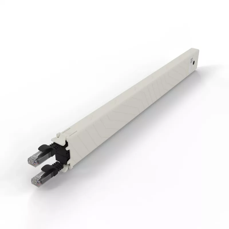 Võrgukaabel PATCHBOX CONEX8UTPBK RJ-45 Cat6a 0,8 m Must