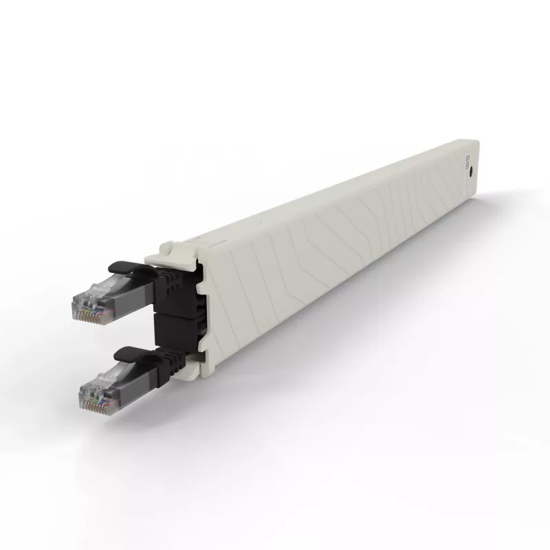 Võrgukaabel PATCHBOX CONEX8UTPBK RJ-45 Cat6a 0,8 m Must