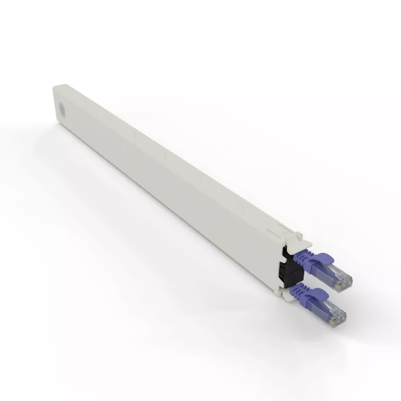 Võrgukaabel PATCHBOX CONEX8UTPVI RJ-45 Cat6a 0,8 m lilla