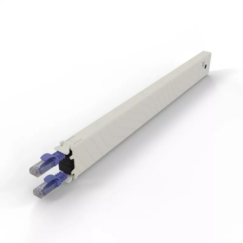 Võrgukaabel PATCHBOX CONEX8UTPVI RJ-45 Cat6a 0,8 m lilla