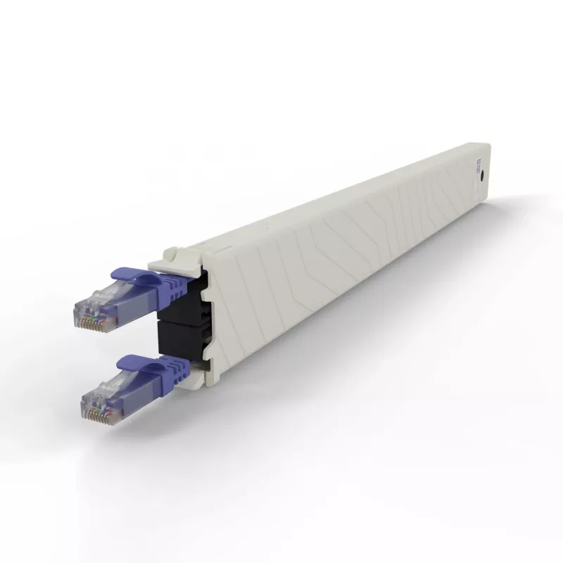 Võrgukaabel PATCHBOX CONEX8UTPVI RJ-45 Cat6a 0,8 m lilla