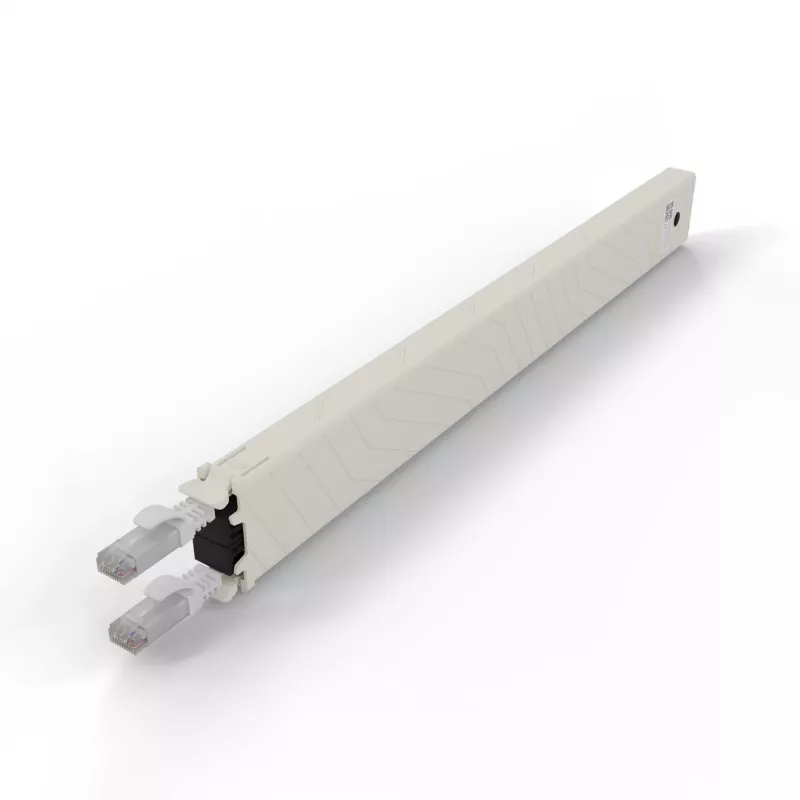 Võrgukaabel PATCHBOX CONEX8UTPWH RJ-45 Cat6a 0,8 m Valge