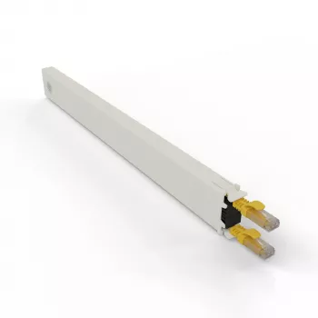 Võrgukaabel PATCHBOX CONEX8UTPYL RJ-45 Cat6a 0,8 m kollane