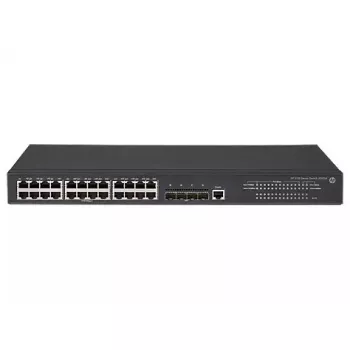 Hallatav L3 lüliti HP HPE Flexvõrk 5130 — 24x Gigabit (10/100/1000) RJ-45, 4x SFP+, 1U, 128 Gbit/s