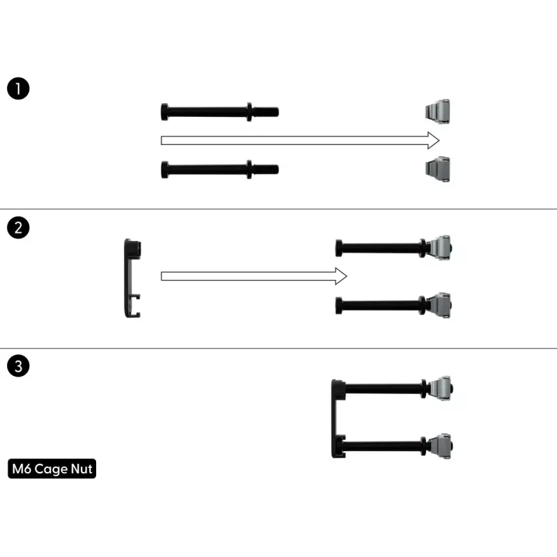 Kaablihalduspaneel PATCHBOX Patchcatch Solo 24-Pack Must Punane