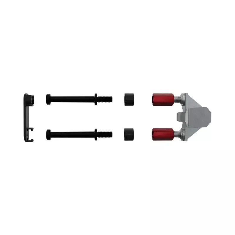 Kaablihalduspaneel PATCHBOX Patchcatch Solo 24-Pack Must Punane
