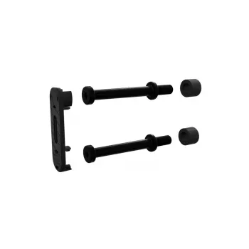 Kaablihalduspaneel PATCHBOX Patchcatch Solo 24-Pack Must Punane