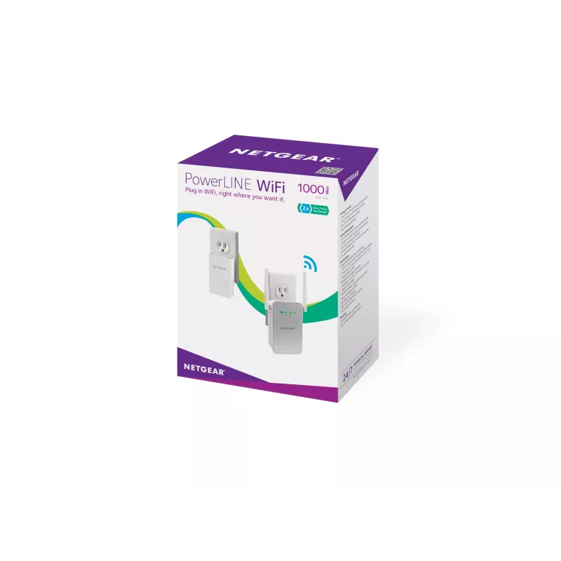 NETGEAR PLW1000 1000 Mbit/s Ethernet LAN Wi-Fi Valge