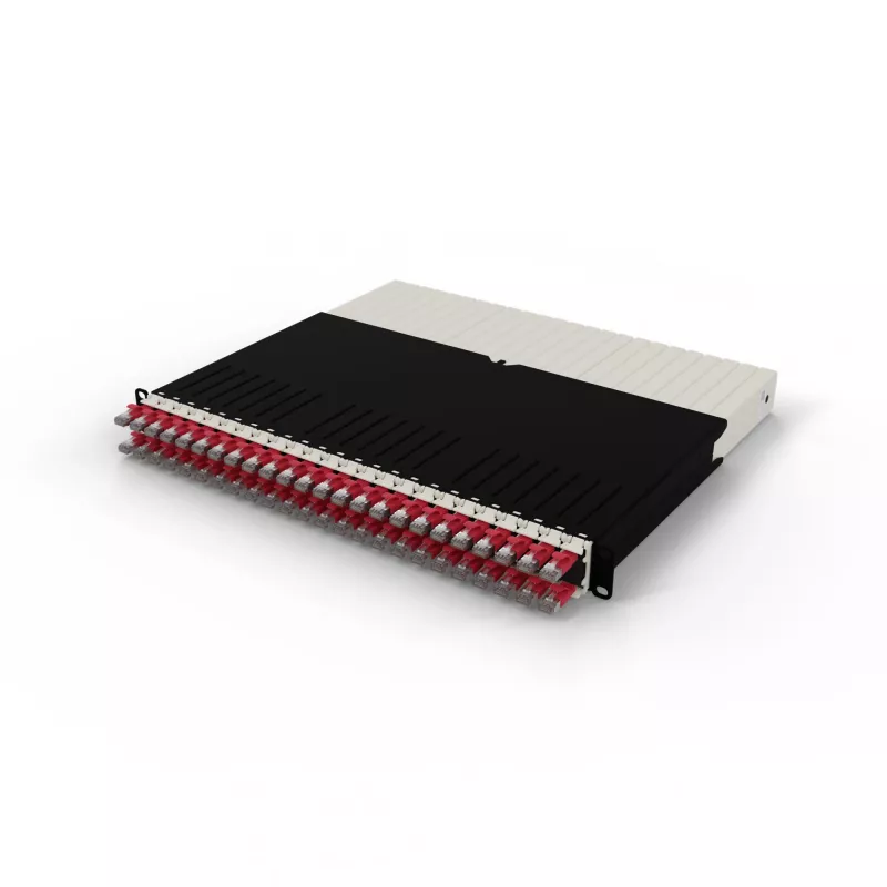 Võrgukaabel PATCHBOX PONEX8STPRD RJ-45 Cat6a 0,8 m Punane