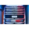 PATCHBOX PBCX8K kaablikorraldaja Rack Kaablihoidik Must 4 tk