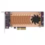 QNAP QM2-2S-220A liidesekaardid/adapter Sisemine M.2
